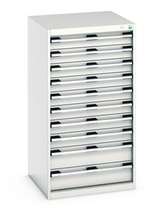Bott Professional Cubio Tool Storage Drawer Cabinets 65cm x 65cm Drawer Cabinet 1200 mm high - 10 drawers